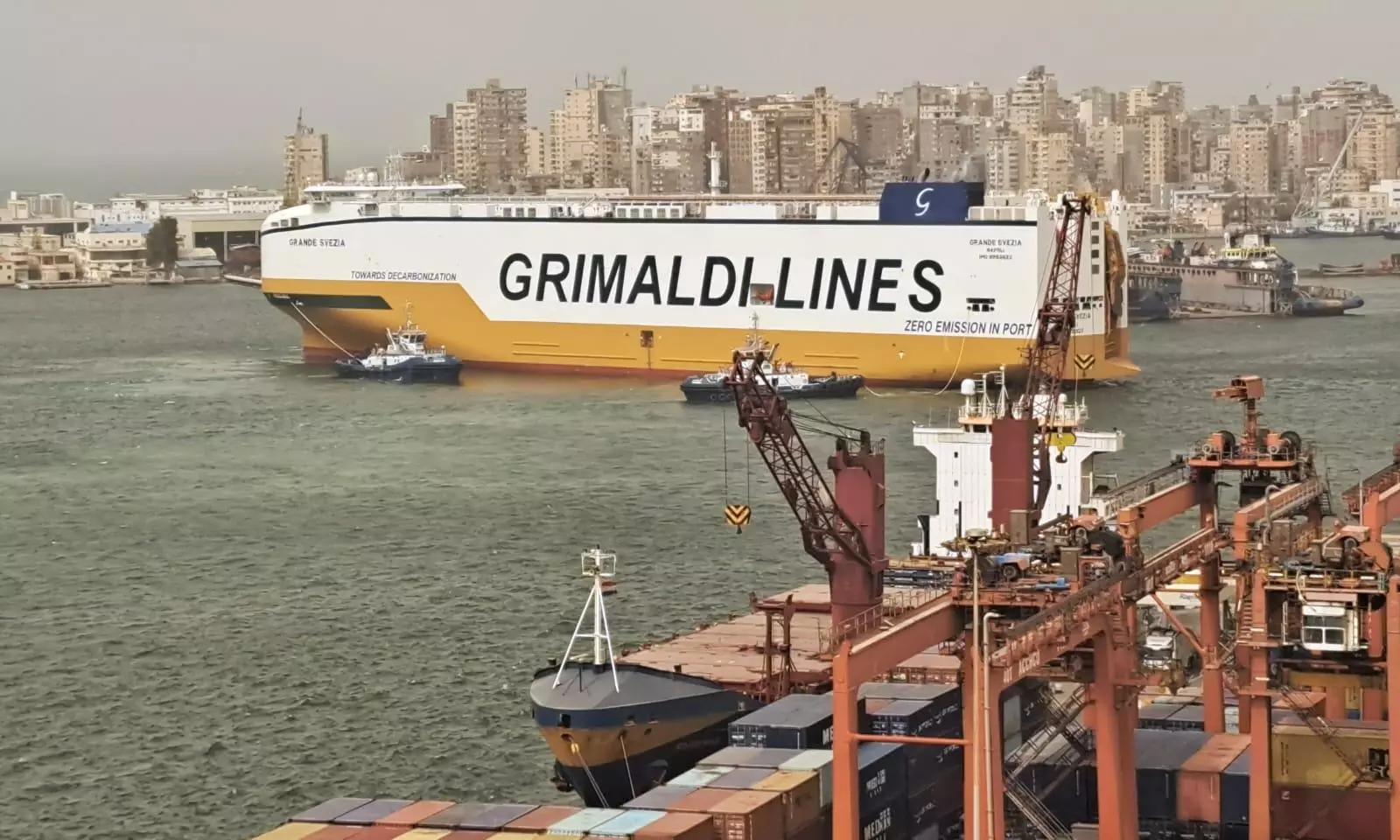 Alexandria Port receives two new Ro-Ro ferries Alexandria Port receives two new Ro-Ro ferries