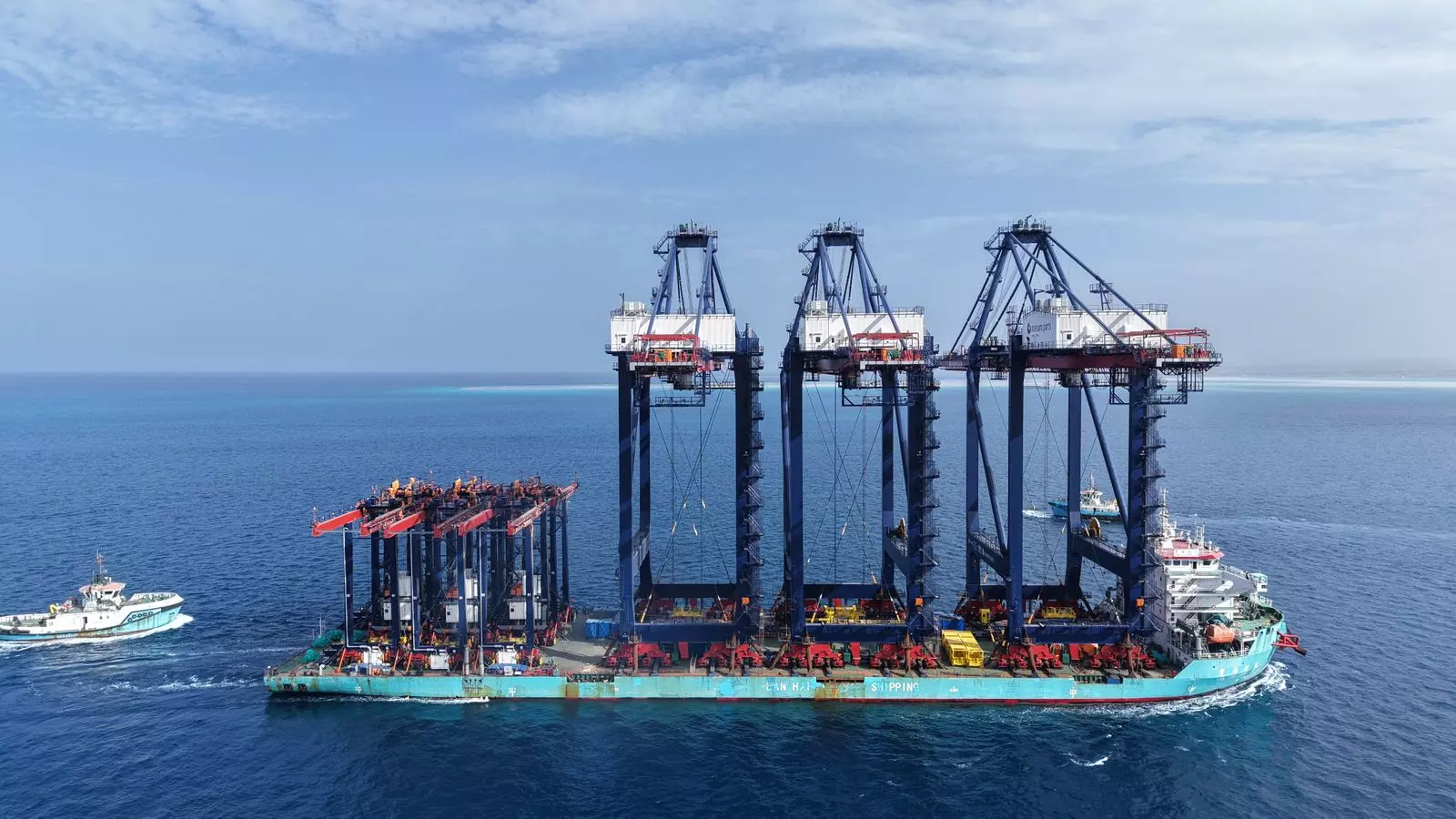 Egypt welcomes quay and yard cranes as Safaga 2 terminal nears completion