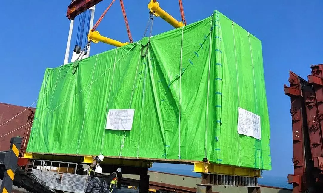 South Korean condenser reaches Egypt’s Dabaa Nuclear Plant