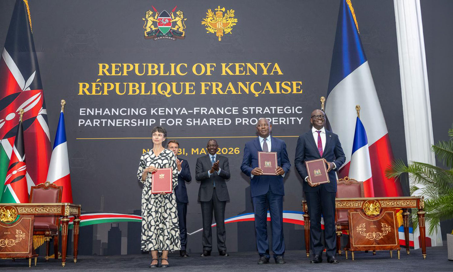 Kenya and France sign historic 11-point deal to overhaul infrastructure