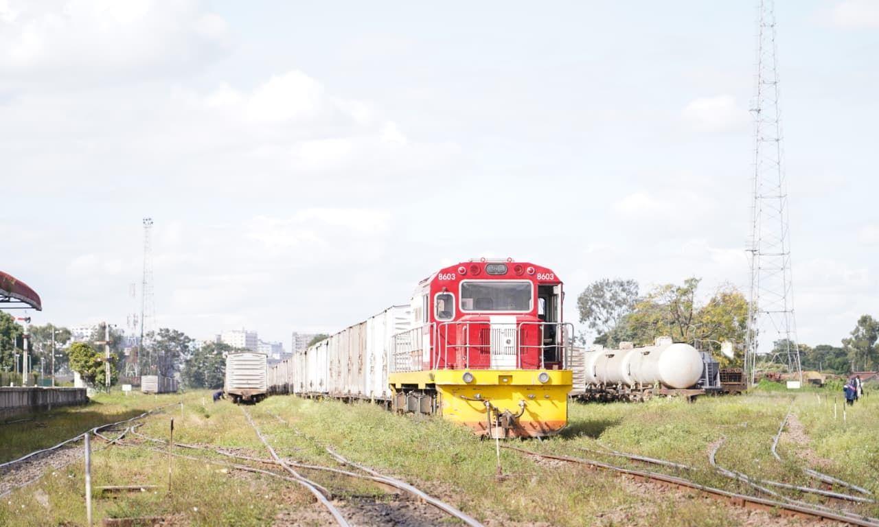 Kenya reopens historic rail route for freight transport