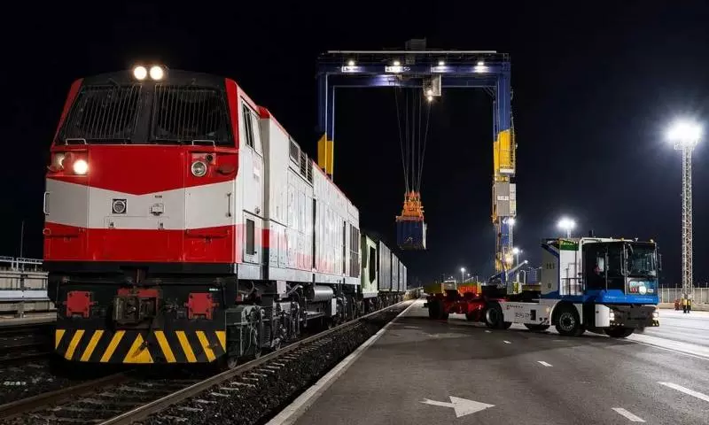 RSCT strengthens Egypt logistics with first train RSCT strengthens Egypt logistics with first train