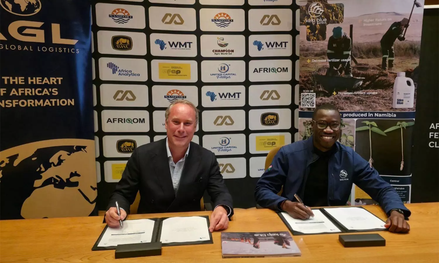 AGL Energies Namibia and Kelp Blue partner for the blue economy AGL Energies Namibia and Kelp Blue partner for the blue economy