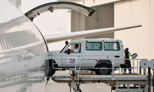 DXBH sends 76 tonnes of aid for DRC Ebola response