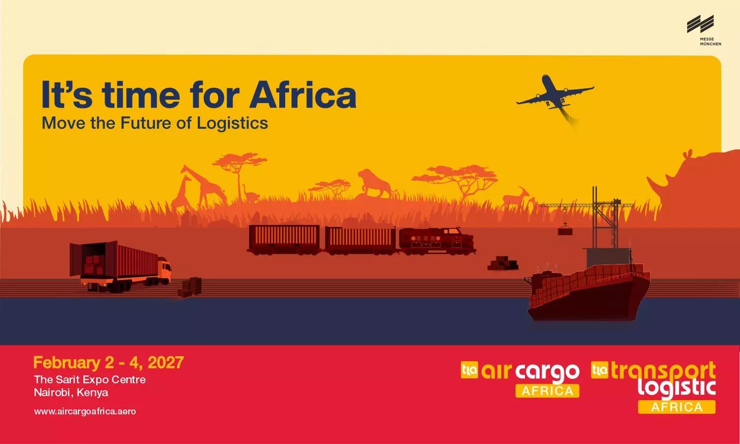 air cargo Africa & transport logistic Africa 2027 | 2–4 Feb | Nairobi air cargo Africa & transport logistic Africa 2027 | 2–4 Feb | Nairobi
