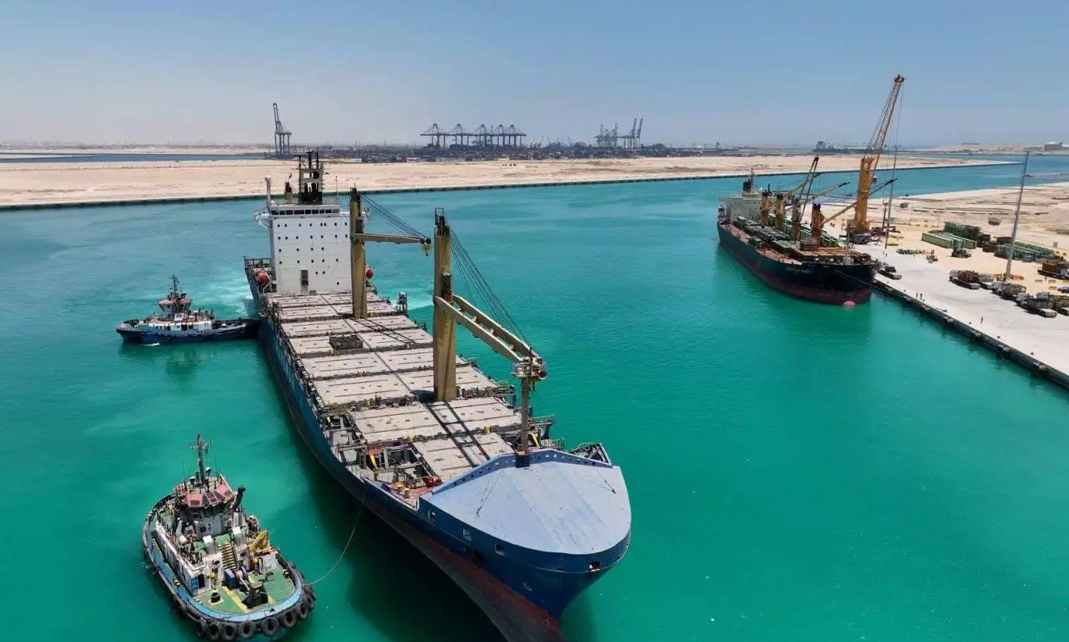 Egypt’s Sokhna Port Trans Cargo terminal begins commercial operations Egypt’s Sokhna Port Trans Cargo terminal begins commercial operations