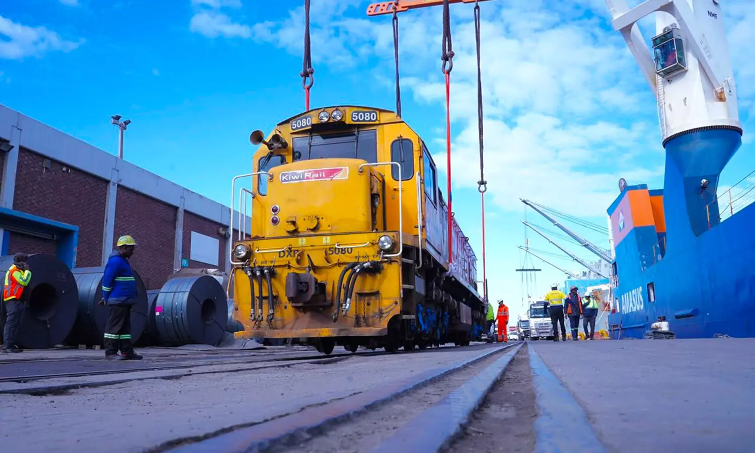 First eight Wabtec locomotives arrive at Port of Durban First eight Wabtec locomotives arrive at Port of Durban