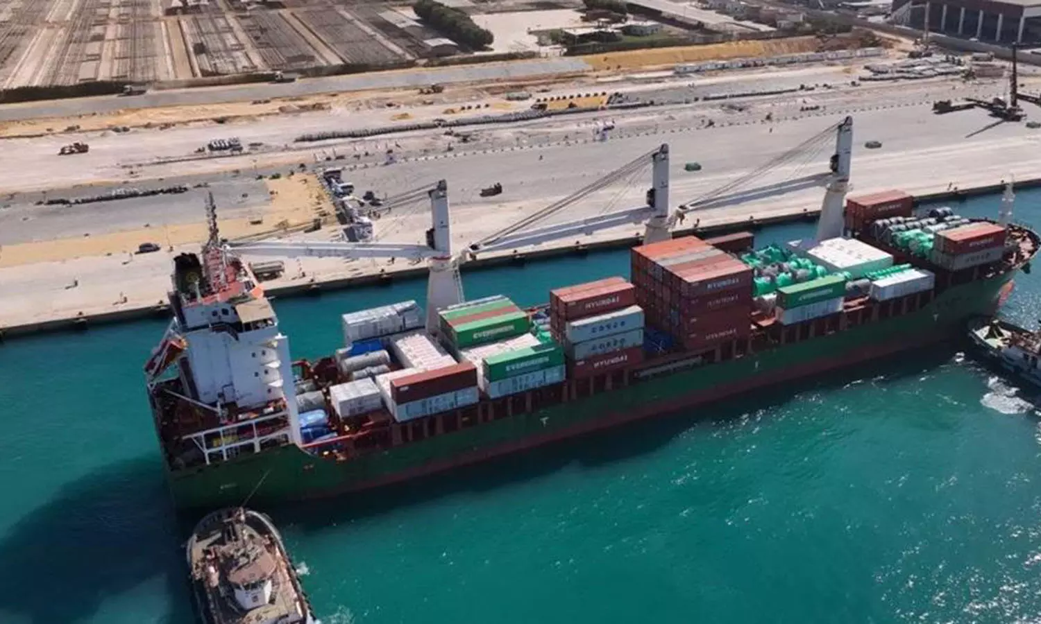 Sokhna Port begins trial operations at new cargo terminal