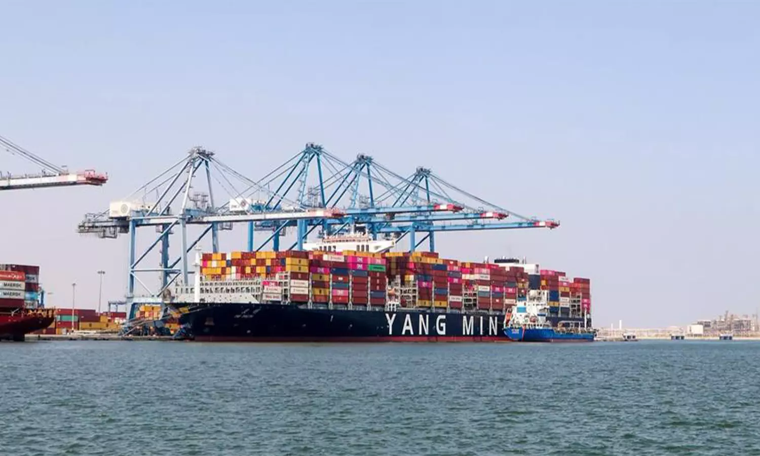 Egypt ports handle heavy vessel traffic as food exports soar high Egypt ports handle heavy vessel traffic as food exports soar high