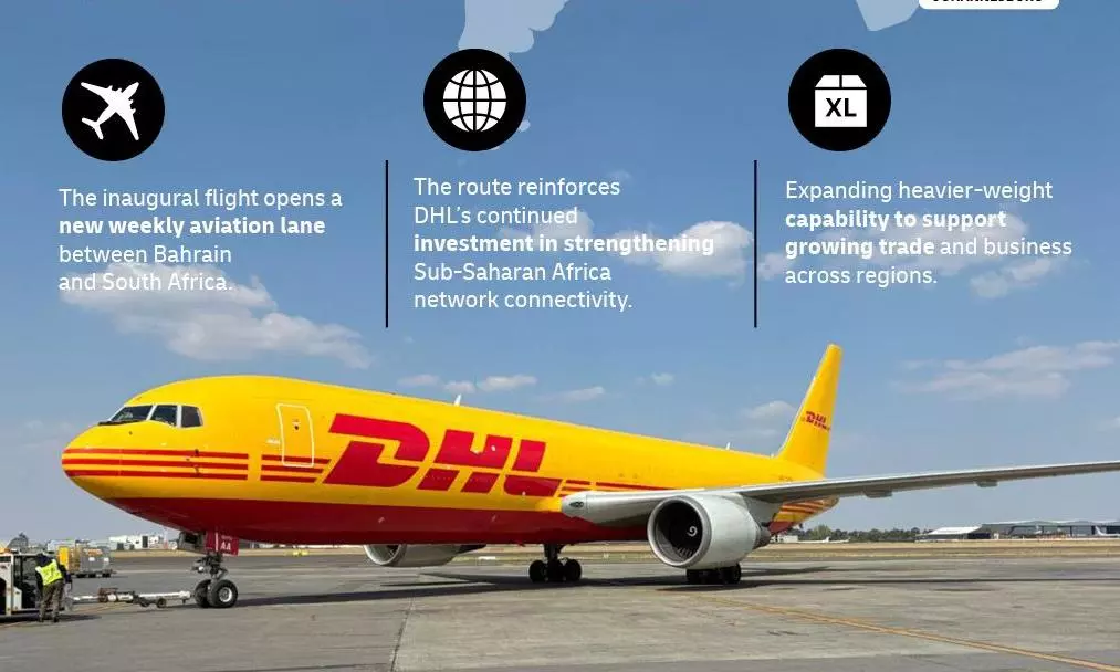 DHL launches Bahrain–Johannesburg freighter route