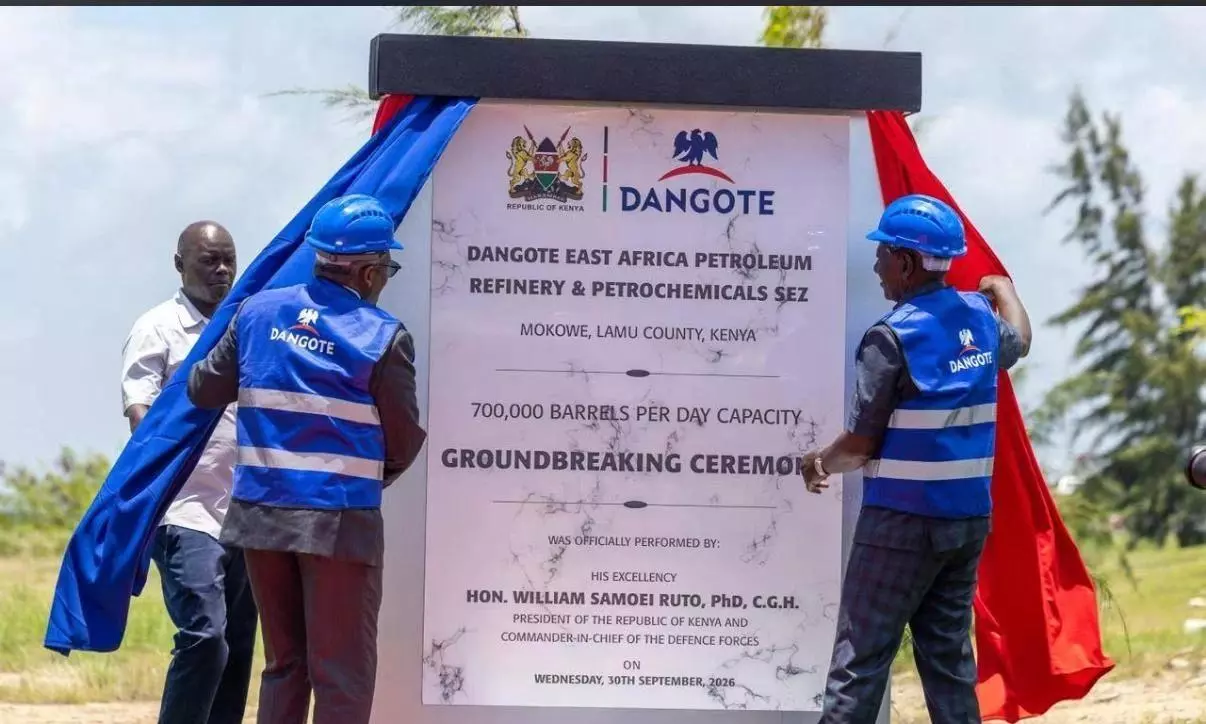 Kenya breaks ground on $2.2 trillion Dangote refinery