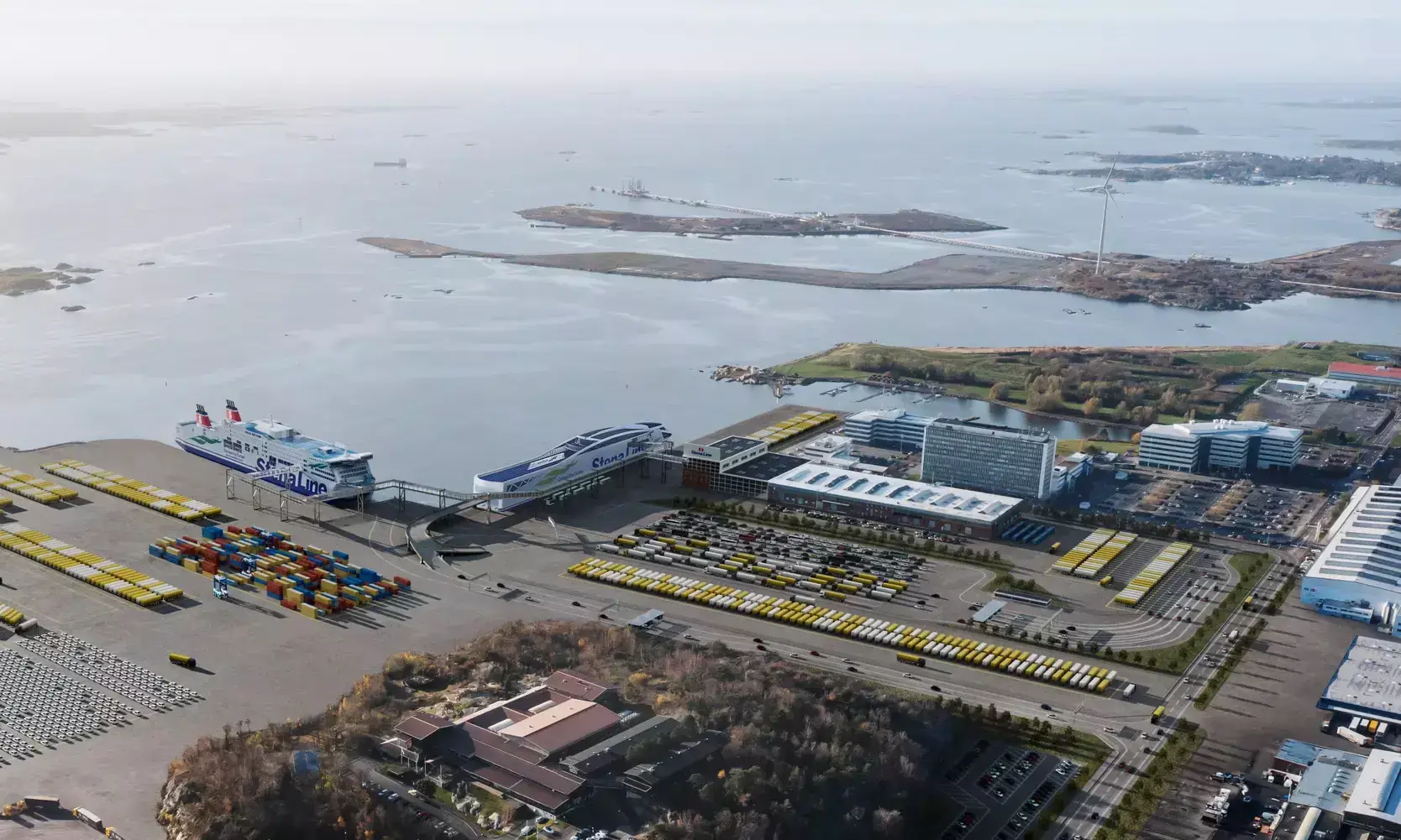 Port of Gothenburg awards NCC contract for new Stena Line terminal Port of Gothenburg awards NCC contract for new Stena Line terminal