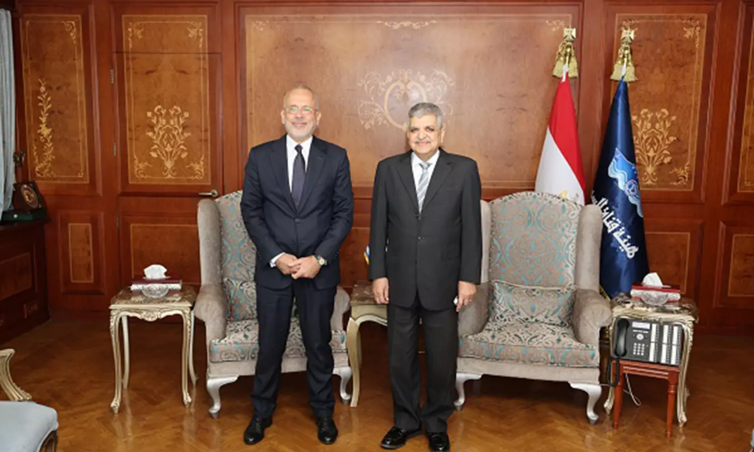 Suez Canal Authority and Greece explore closer maritime cooperation Suez Canal Authority and Greece explore closer maritime cooperation