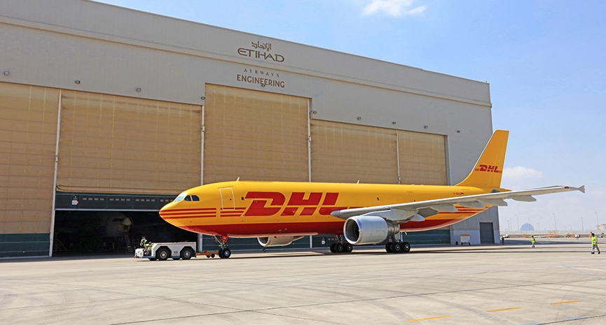 Etihad Airways Engineering partners with DHL to improve MRO logistics Etihad Airways Engineering partners with DHL to improve MRO logistics