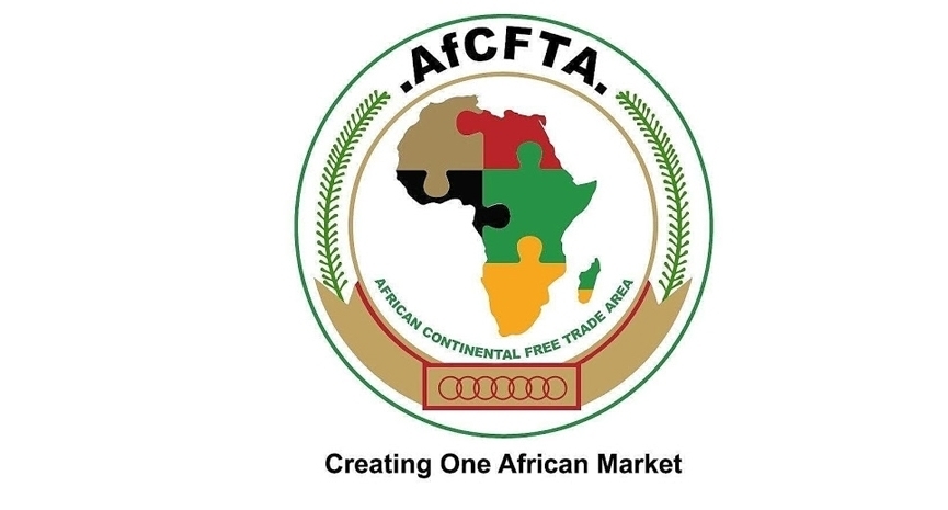 The deal was signed by 49 of the African Union’s 55 nations in 2018 and aims to create the largest trade zone in the world. The deal was signed by 49 of the African Union’s 55 nations in 2018 and aims to create the largest trade zone in the world.